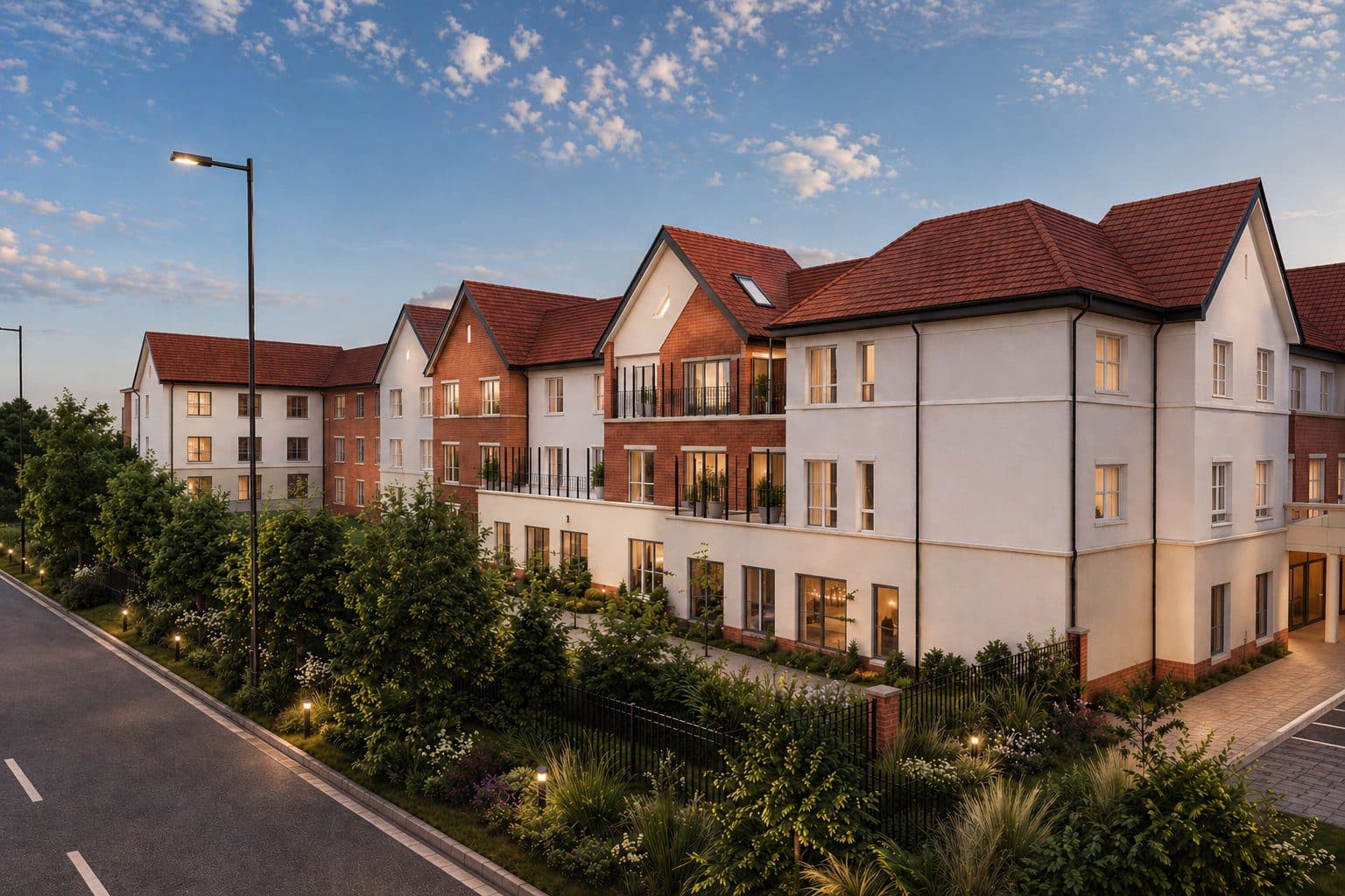 Blacksole Farm Care Home, architect's visualisation